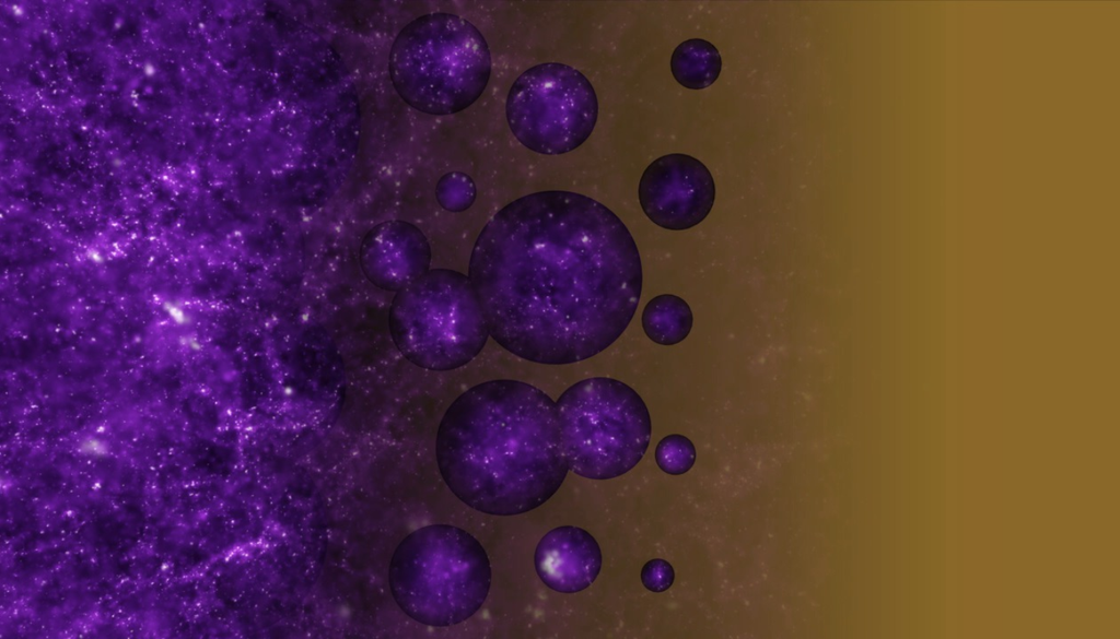 Efeitos não lineares no plasma podem explicar por que essa conversão foi ineficiente e ajudar a entender a possível relação entre fótons escuros e a reionização. Crédito: NASA Efeitos não lineares no plasma podem explicar por que essa conversão foi ineficiente e ajudar a entender a possível relação entre fótons escuros e a reionização. Crédito: NASA