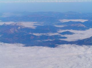 Fotos aéreas de la cordillera Cantábrica