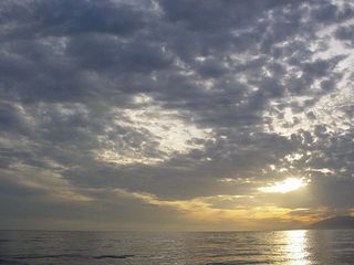 Fotos de Coriolis de un atardecer en Málaga