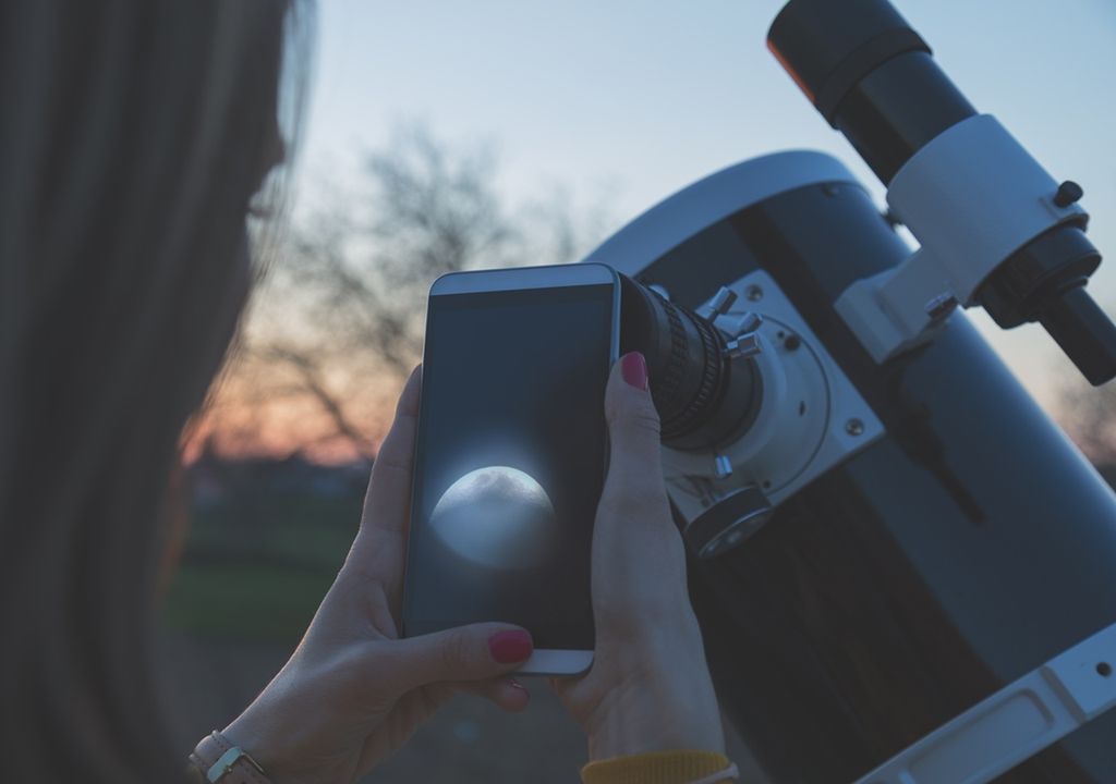astrofotografia de la luna