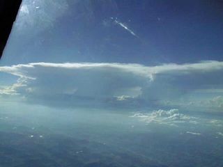 Fotos tomadas desde de un avión camino a/de Brasil