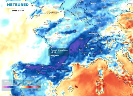 Fra&icirc;cheur en fin de semaine : des temp&eacute;ratures in&eacute;dites en France depuis plus de deux mois !