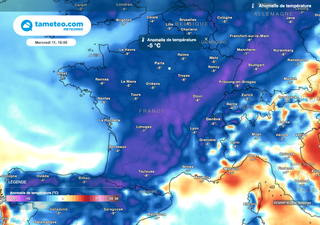 France : chute des températures dès mercredi ! Comment la descente d'air polaire va-t-elle impacter la France ?