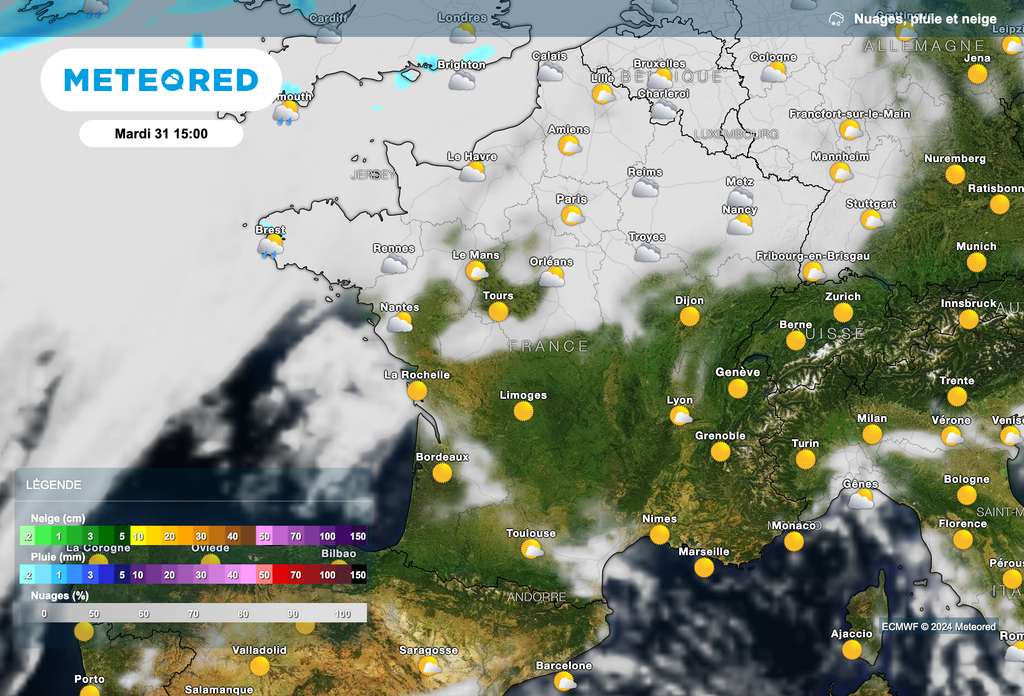 Un peu plus de soleil demain ?