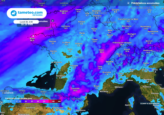 France : nos cartes confirment l'arrivée de pluies au cours des prochaines heures. Quelles régions concernées ?