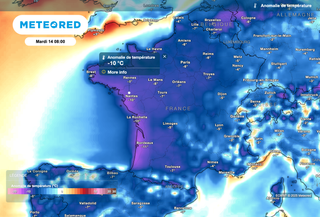 France : nos cartes confirment le froid polaire au cours des prochaines heures ! Où va-t-il faire le plus froid ? 