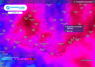 France : nos cartes confirment la mise en place d'un épisode méditerranéen ! Où va-t-il il pleuvoir et partir de quand ?