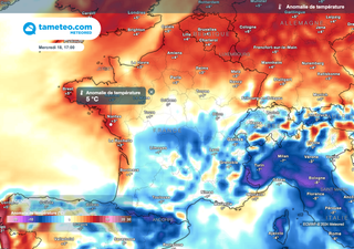 France : nos cartes indiquent une hausse des températures cette semaine ! Va-t-il à nouveau faire très chaud ?