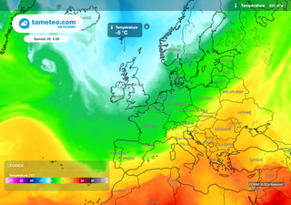 France : nos cartes montrent l'arrivée d'une descente d'air polaire pour le week-end ! À quoi faut-il s'attendre ?