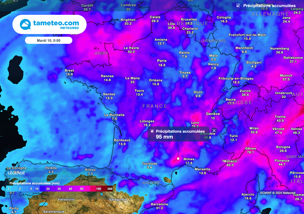 De fortes pluies sont à nouveau attendues au cours des prochaines heures sur le pays. De fortes pluies sont à nouveau attendues au cours des prochaines heures sur le pays.
