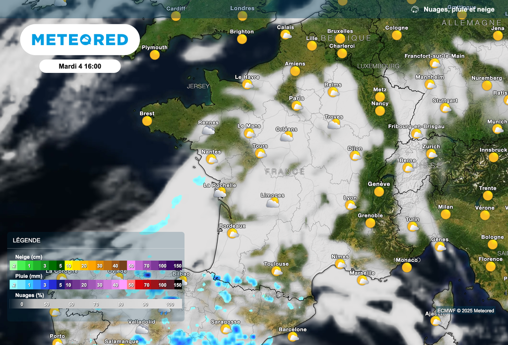 Météo plus mitigée dans le sud-ouest de la France !