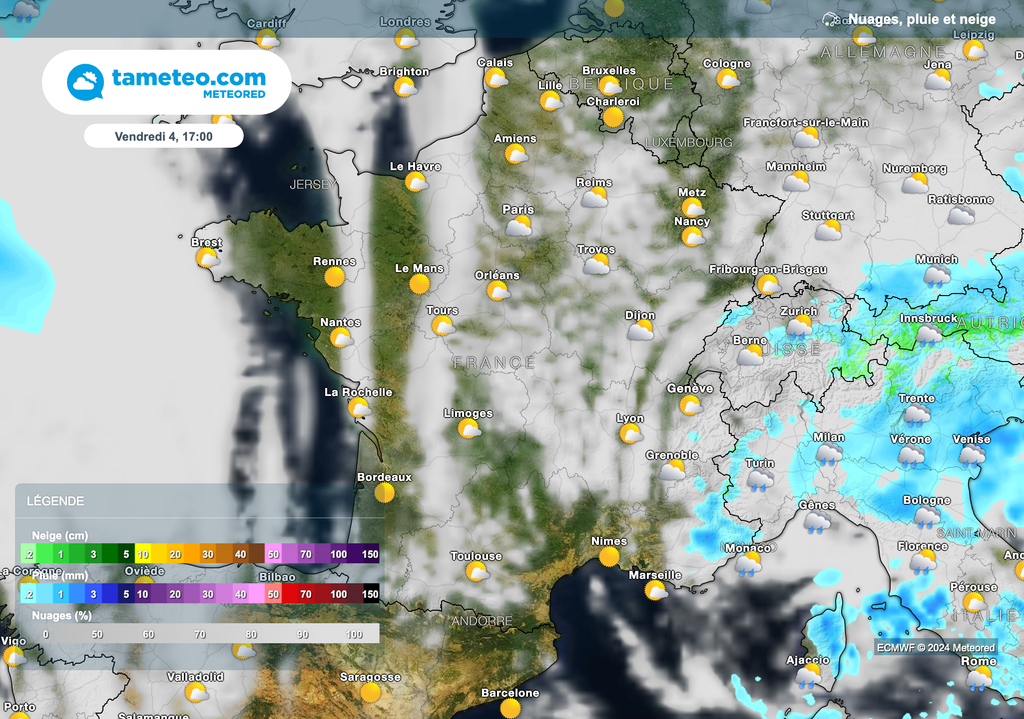 Une météo souvent ensoleillée ce vendredi après-midi. Une météo souvent ensoleillée ce vendredi après-midi.