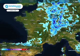 France : un lundi frais et humide et d'autres pluies vont rapidement arriver au cours des prochaines heures ! 