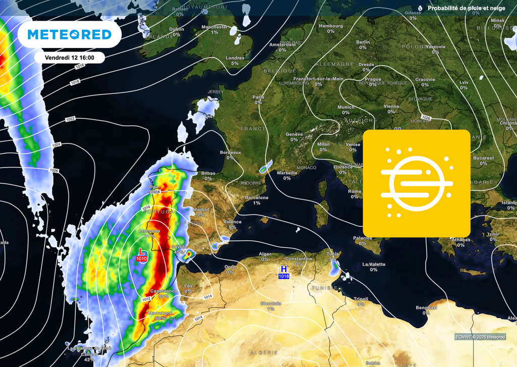 Conditions météo souvent sèches au cours des prochains jours !