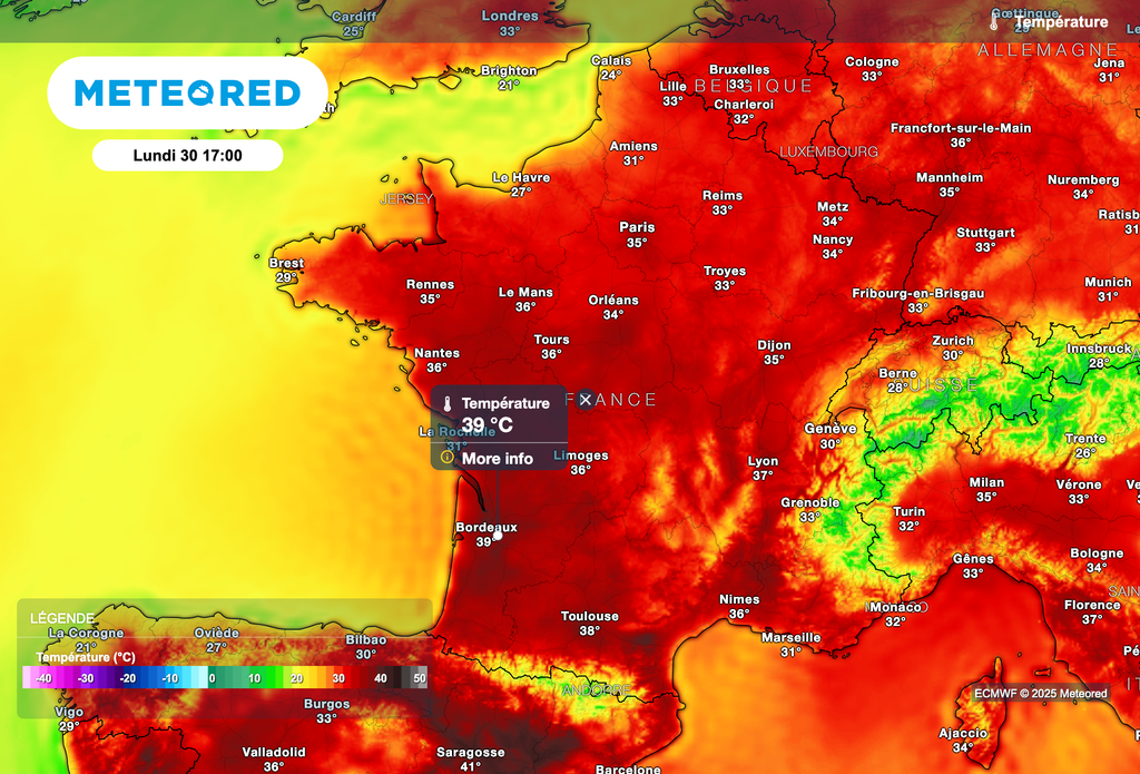 Nearly 40 degrees in the south of the country on Monday afternoon. Nearly 40 degrees in the south of the country on Monday afternoon. towards start scorching month july towards start scorching month july new