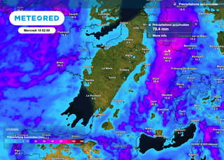 2 départements en vigilance orange pluie-inondation : à partir de ce soir, de fortes pluies orageuses sont attendues