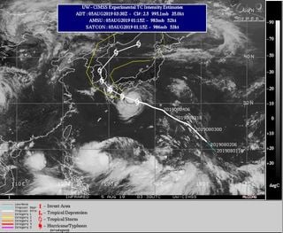 Francisco afectará el sur de Japón, Atlántico tranquilo