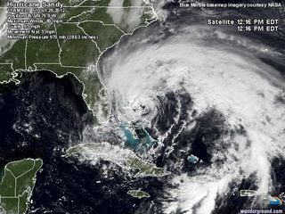 Frankenstorm: una megatormenta perfecta se cierne sobre la costa este de Norteamérica