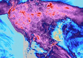 Frente fria: alerta de chuva volumosa em São Paulo e no Rio de Janeiro