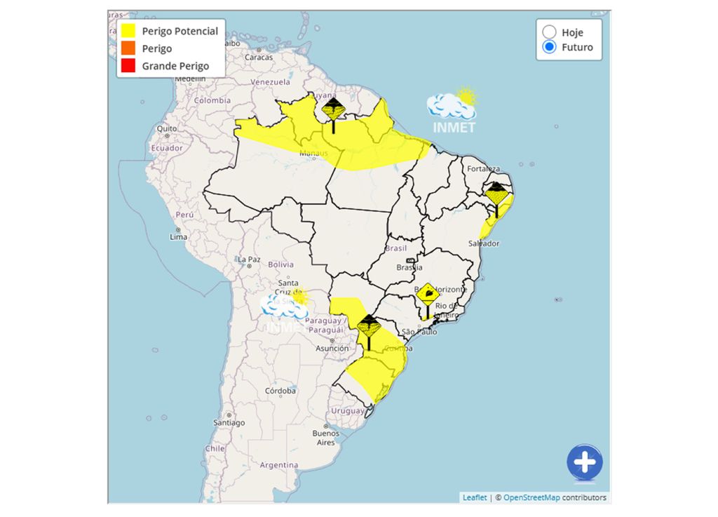alerta INMET alerta INMET