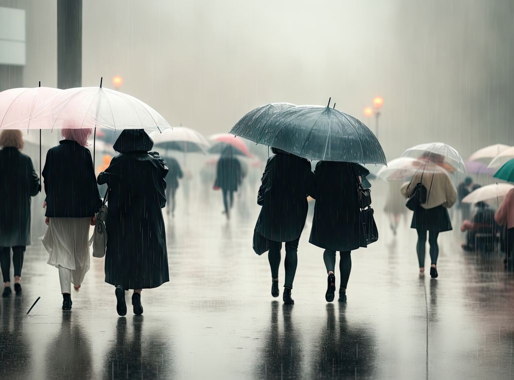 tempestades no Sul e frente fria no Sudeste