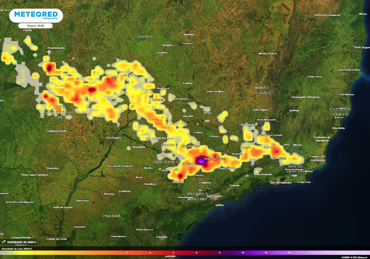 Frente Fria Avança Até O Sudeste E Deixa Em Alerta Para Tempestades São Paulo Rio De Janeiro E