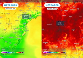 Frente fria causa contraste de 30°C no Brasil; veja onde as temperaturas mudam