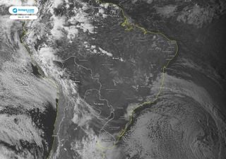 Frente fria chega ao Nordeste e volta a chover na Região Sul