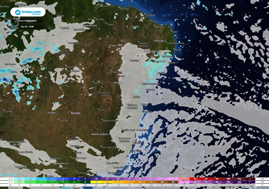 previsão do tempo Nordeste previsão do tempo Nordeste