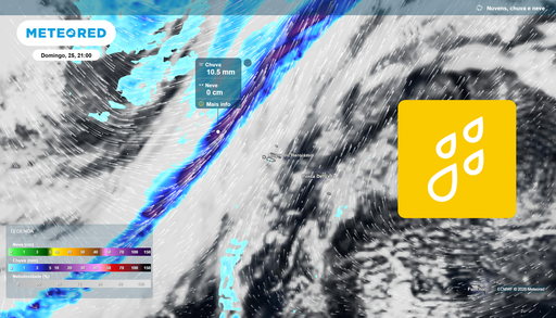 Frente fria chega domingo aos A&ccedil;ores: chuva intensifica-se no Grupo Ocidental a partir das 20h