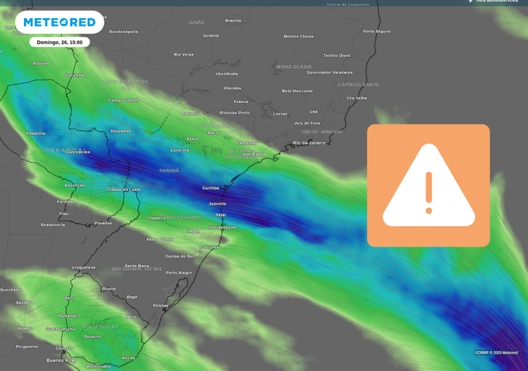 Frente fria, ciclone e ar frio marcam o tempo neste fim de semana; saiba o que esperar