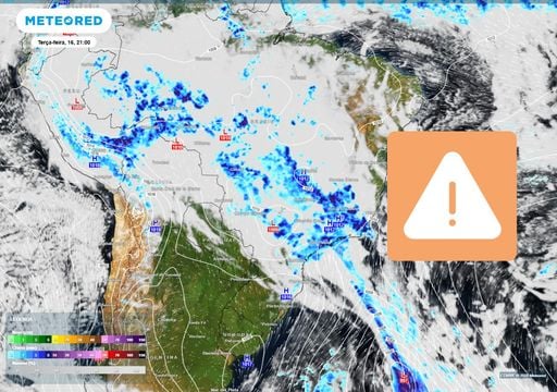 Frente fria deixa SP, MG e RJ em alerta para rajadas de vento, tempestades e chuva intensa nesta ter&ccedil;a e quarta-feira
