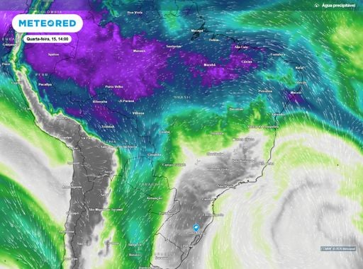Frente fria avan&ccedil;a pelo Brasil e muda o tempo at&eacute; no extremo Nordeste; veja a previs&atilde;o