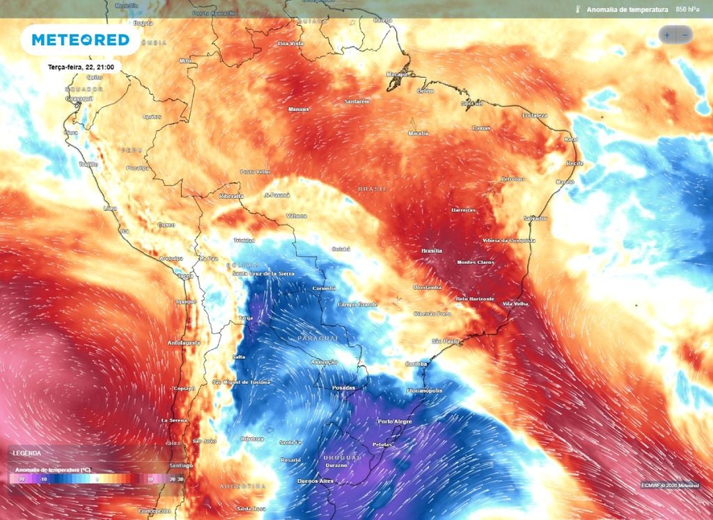 Ar frio avança pelo Centro-Sul do Brasil a partir de terça-feira (22). Ar frio avança pelo Centro-Sul do Brasil a partir de terça-feira (22).