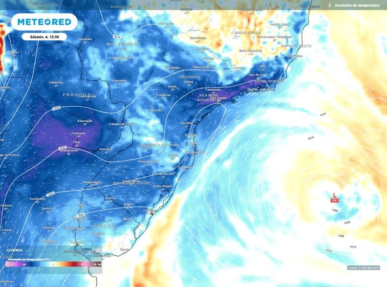 Frente fria e ar polar mudam o tempo e derrubam as temperaturas no Sudeste; confira