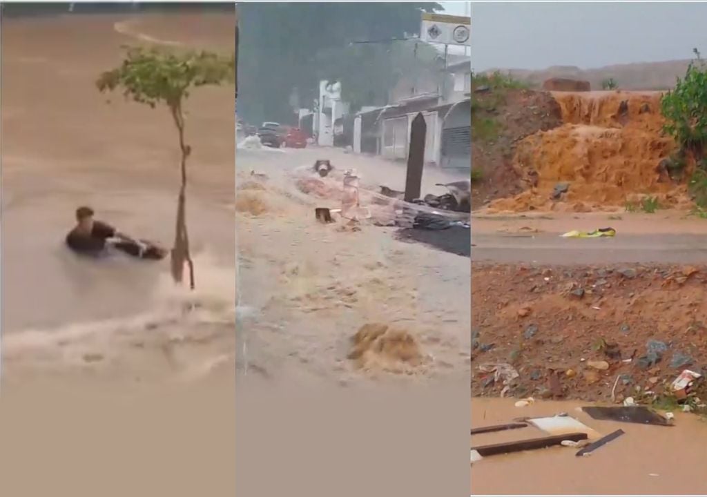 Alagamentos estão sendo registrados em toda a grande São Paulo.