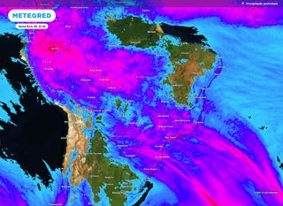 Frente fria espalha chuvas e tempestades pelo Brasil Central nesta semana; saiba o que esperar