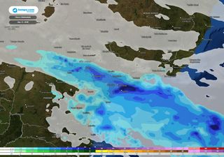 Frente fria pode provocar chuvas intensas no leste de SP e no RJ
