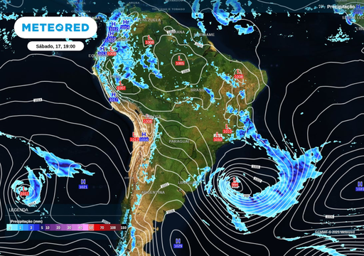 Frente fria chega ao Nordeste e deve provocar mais de 100 mm de chuva