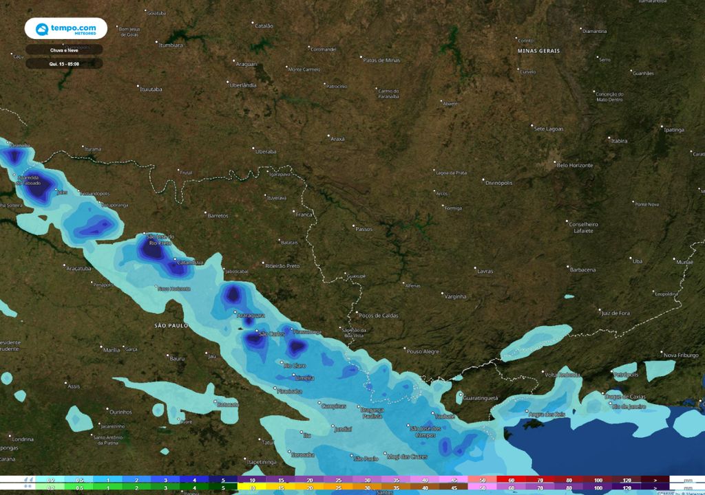 chuvas em Minas Gerais