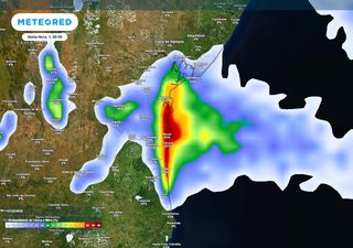 Frente fria traz alerta de chuvas intensas para 4 estados do Nordeste: acumulados podem chegar aos 100 mm, confira