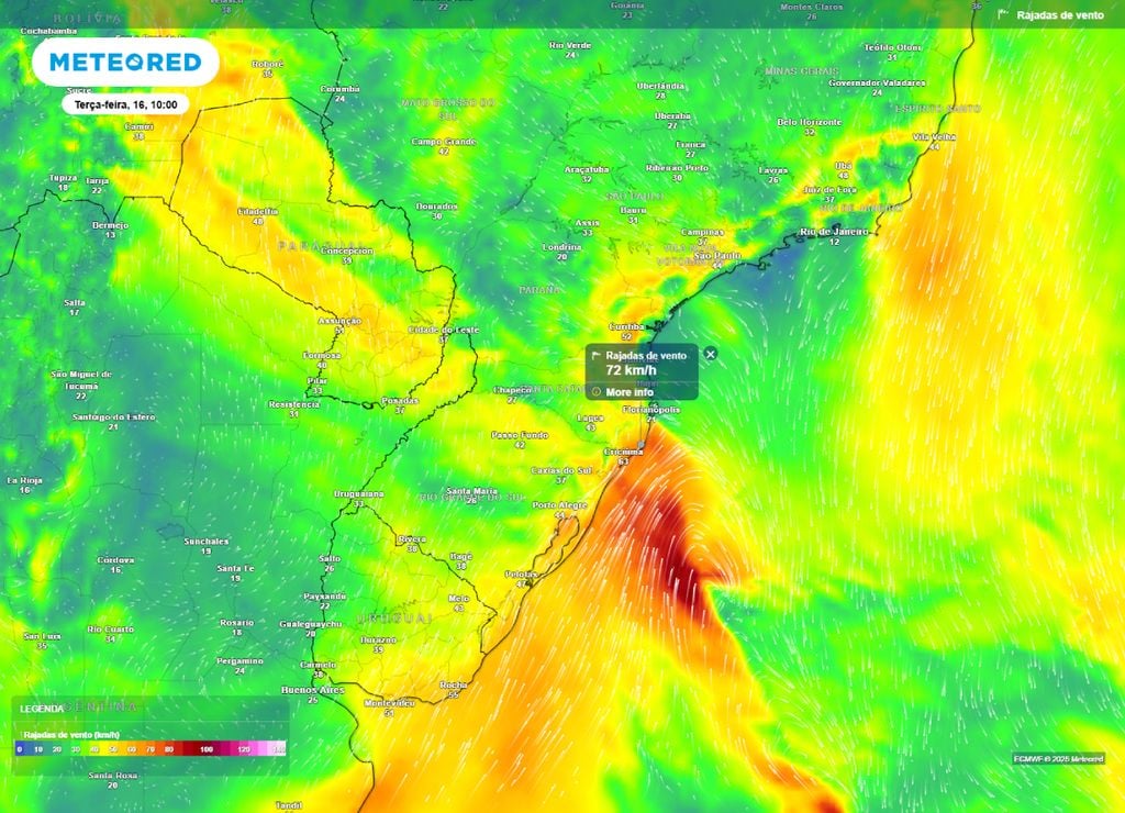 rajadas de vento rajadas de vento