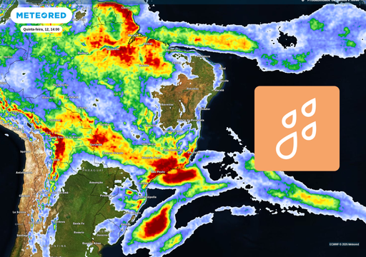 Frente fria vai embora, mas chuvas intensas e volumosas mant&ecirc;m 8 estados em alerta