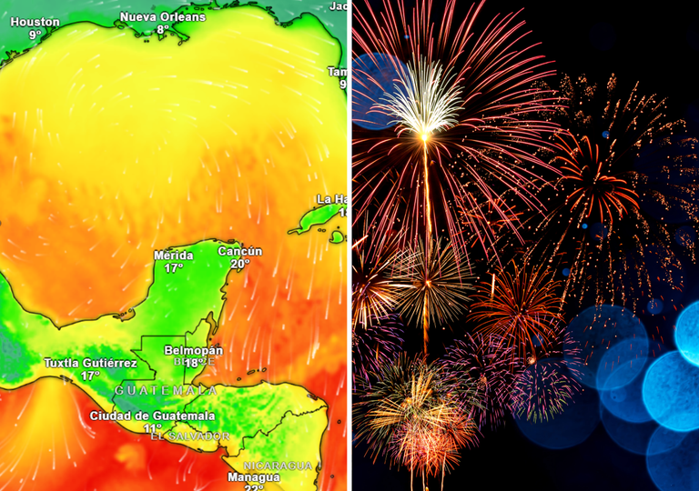 Frente fr&iacute;o 25 y su masa &aacute;rtica, congelar&aacute;n el inicio del 2026: se prev&eacute; temperaturas g&eacute;lidas en la Pen&iacute;nsula de Yucat&aacute;n