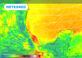 Frente frío 28 y aire ártico golpearán México con lluvias y vientos fuertes
