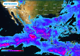 Sistema frontal 2 y la masa de aire que lo impulsa, dan paso a lluvias y viento fuertes: ¿Qué estados son influenciados?