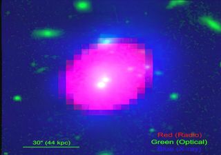 Los astrónomos detectan un frente frío en un cúmulo masivo de galaxias