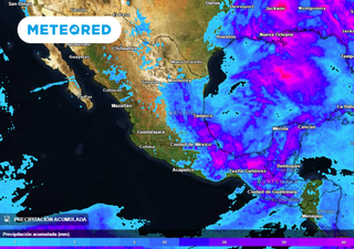 Frente frío dejará intensas tormentas en México desde la próxima semana