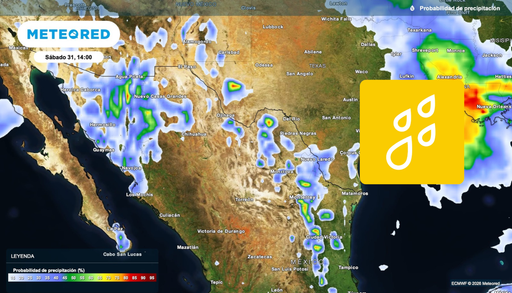 Frente fr&iacute;o entre el s&aacute;bado 31 de octubre y domingo 1 de noviembre: Lluvias muy fuertes al noroeste de M&eacute;xico