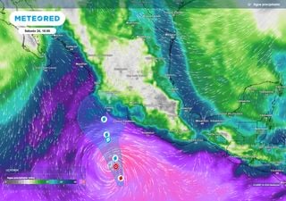 Frente fr&iacute;o n&uacute;mero 3 se disipa al Norte de M&eacute;xico, mientras el hurac&aacute;n Vance se acerca con lluvias a costas hoy s&aacute;bado